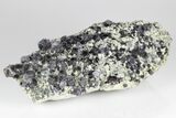 Purple Cubic Fluorite Crystal Cluster - Yaogangxian Mine #185634-3